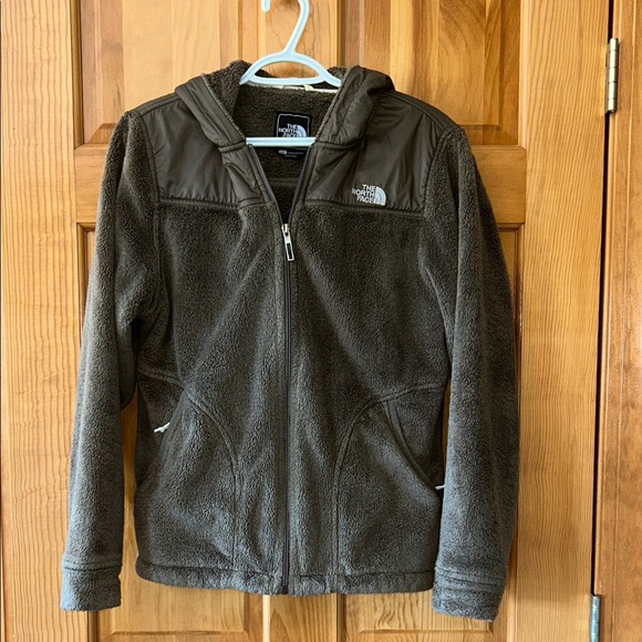 The North Face Brown Fleece Jacket - Picture 1 of 8
